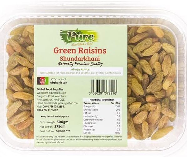 Pure Green Raisins