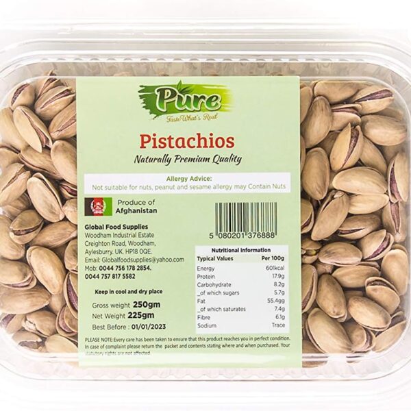 Pistachio 250g Naturally Premium Quality