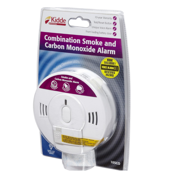 Kidde 10SCO Smoke & Carbon Monoxide Alarm with Voice Alerts